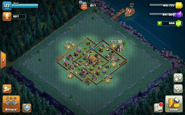 Sell Clash of clans Account TH11 Supercell id Linked Code 15049