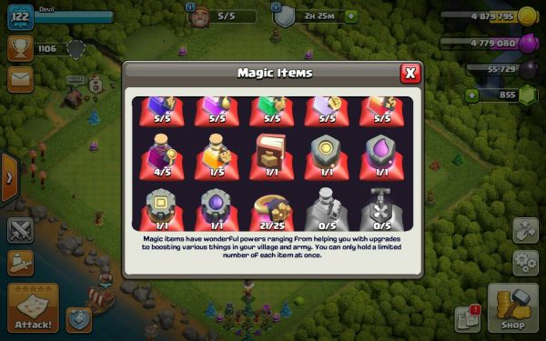 Sell Clash of clans Account TH11 Supercell id Linked Code 15049