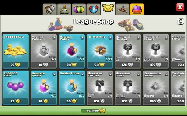 Sell Clash of clans Account TH11 Supercell id Linked Code 15075