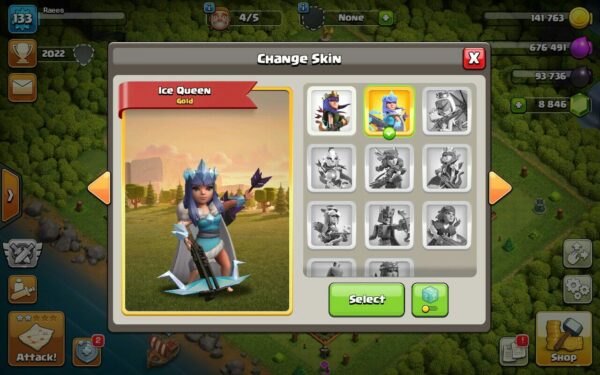 Sell Clash of clans Account TH11 Supercell id Linked Code 15075