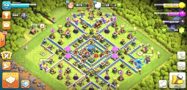 Buy Clash of clans Account TH12 Supercell ID Linked Code 10093