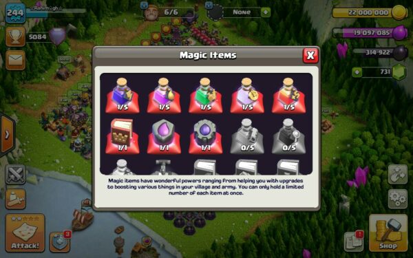 Sell Clash of clans Account TH15 Supercell id Linked Code 15136