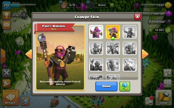 Sell Clash of clans Account TH15 Supercell id Linked Code 15139