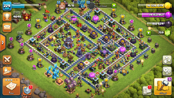 Buy Clash of clans Account TH15 Supercell ID Linked Code 10137