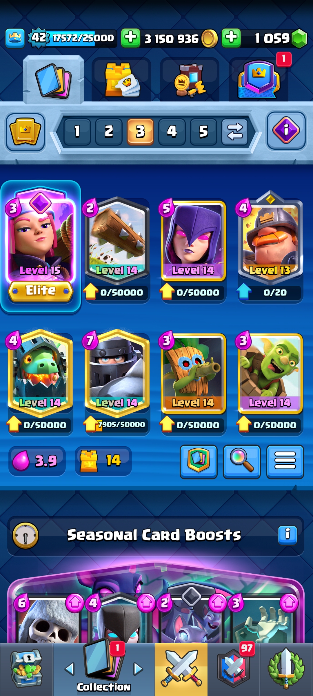 Buy Clash Royale Account Level 14 Code 30017