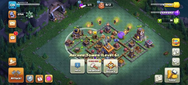 Buy Clash of clans Account TH12 Supercell ID Linked Code 10171